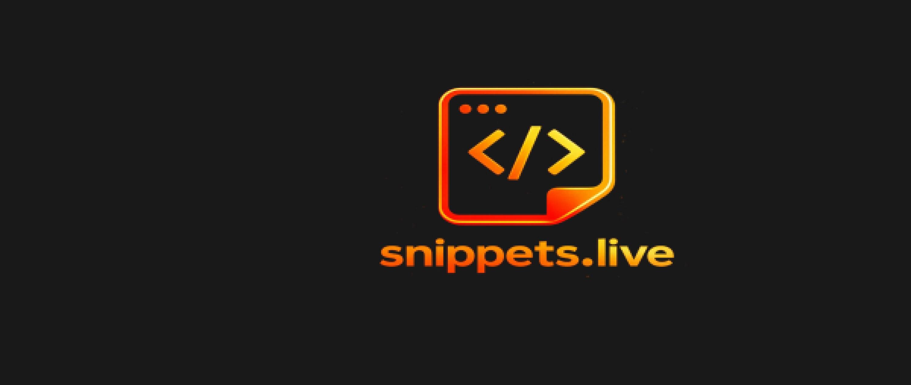 Snippets Live 